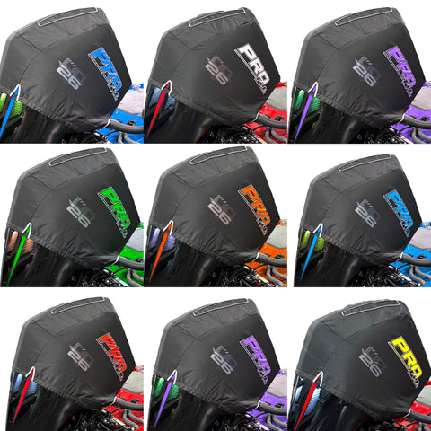 PRO Fit Engine Cover by DD26 Fishing fits the Mercury 4-Stroke Pro XS 200-300, V8 Engines