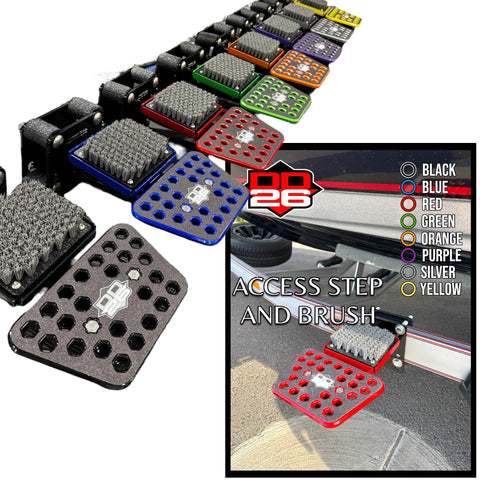 DD26 Fishing Access STEPXL with Mean Clean Kick Brush