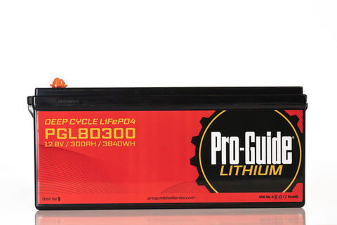 Pro-Guide PGL8D300 12V Lithium Marine Battery for Trolling Motors - Pro-Guide marine power product