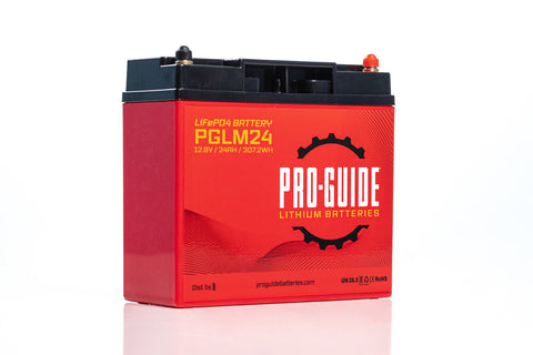Pro-Guide PGLM24 12V Lithium Marine Battery for Trolling Motors