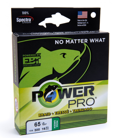 Power Pro Spectra Braided Line HI-Vis Yellow