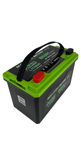 36V 60Ah Trolling Motor Lithium Battery (LiFePO4) - Bluetooth - IP67 Waterproof - Heated