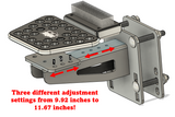 DD26 Fishing Access Step STANDARD with Kick Brush