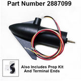 2887099 Minn Kota Lower Unit w/ Prop 55lb 12 Volt 5-Speed Freshwater