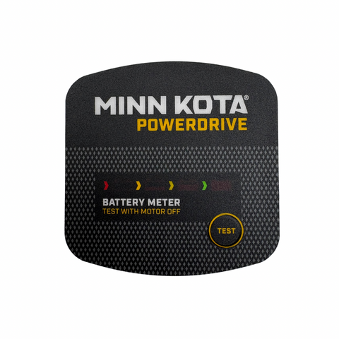 2305643 Minn Kota Powerdrive Control Panel Label (Bluetooth Models)