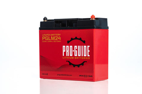 Pro-Guide PGLM24 12V Lithium Marine Battery for Trolling Motors