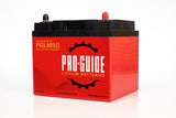 Pro-Guide PGLM50 12V Lithium Marine Battery for Trolling Motors
