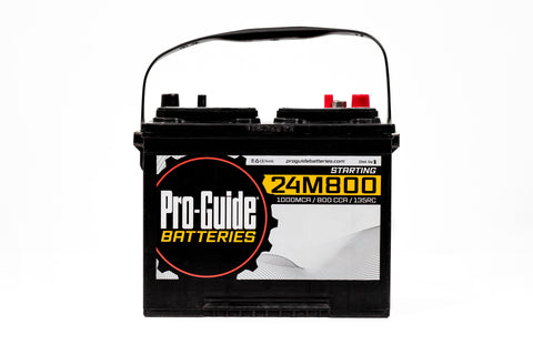 Pro-Guide PGM-24M800 12V 800CCA Group 24 Flooded Dual Purpose Battery