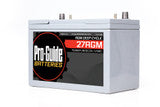 Pro-Guide Group 27 AGM Deep Cycle Marine Battery for Fishing Boats secondary product view