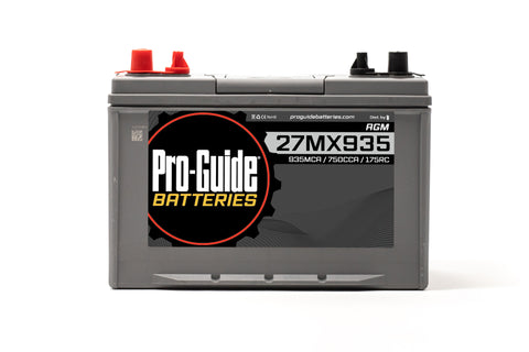 Pro-Guide PGM-27MX935 12V 935MCA Group 27 AGM Starting Battery