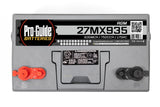 Pro-Guide PGM-27MX935 12V 935MCA Group 27 AGM Starting Battery
