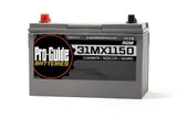 Pro-Guide 1150MCA Group 31 AGM Starting Marine Battery for Boats secondary product view