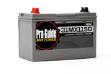 Pro-Guide PGM-31MX1150 12V 1150MCA Group 31 AGM Starting Battery