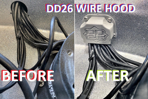 DD26 Fishing Billet Aluminum Wire Hood