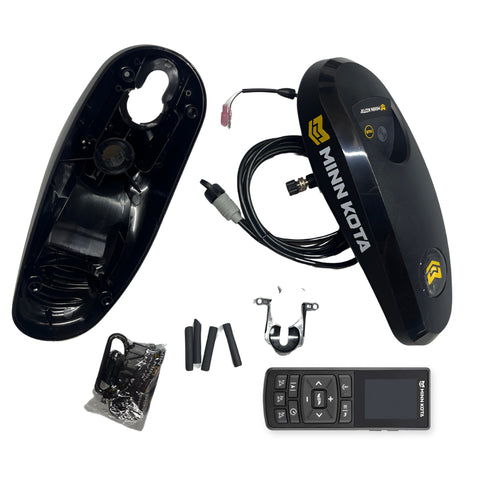 Minn Kota PowerDrive Advanced GPS Upgrade Kit (2007-2016) with Advanced GPS Navigation wireless remote, Spot-Lock GPS head, 2292505 control box base, bracket, hardware and heat-shrink